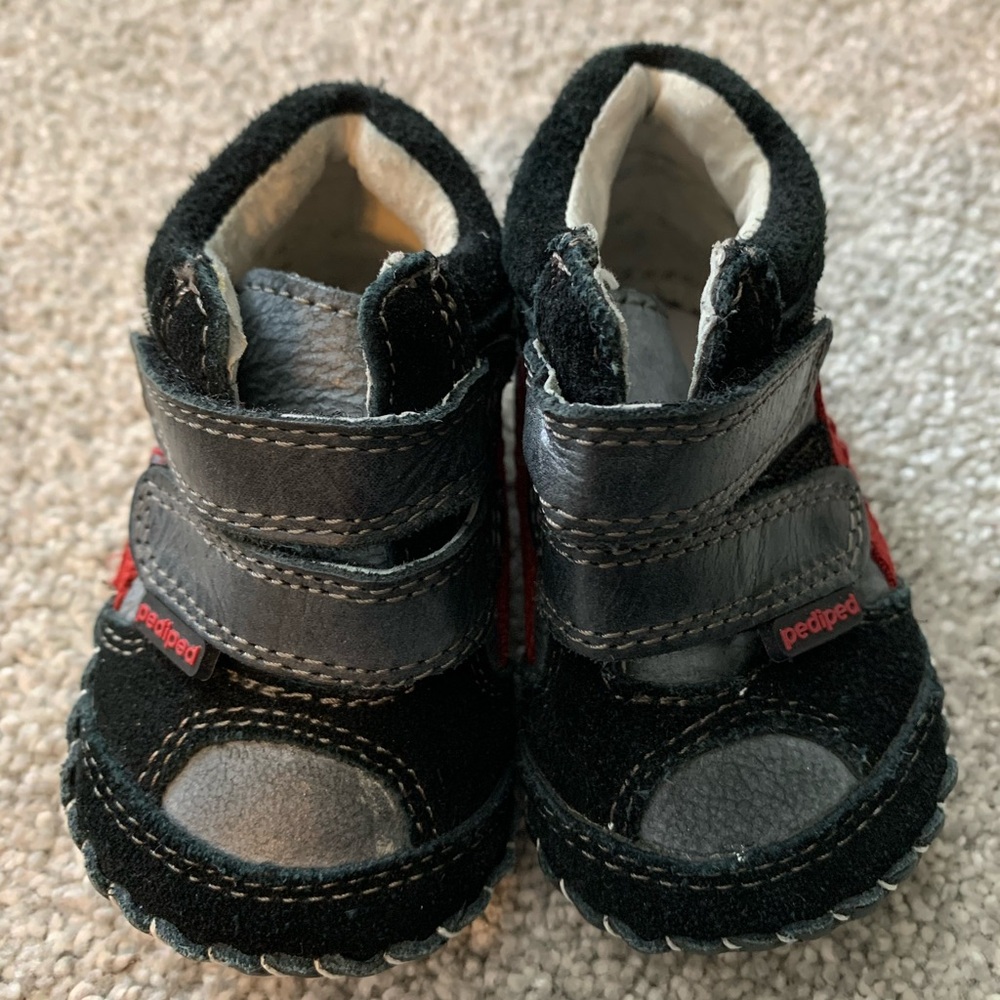 Pediped leather Jamie shoes 0-6 month